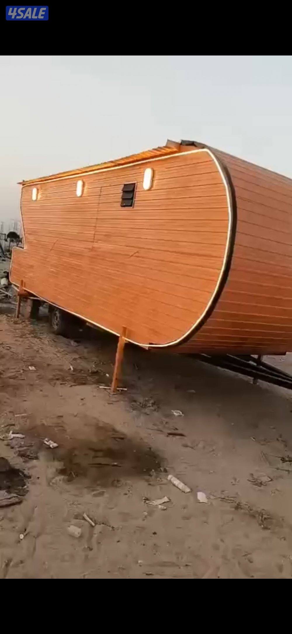 البيع شاليه مجهز لمشروع مطعم شي فاخر 6 في 30