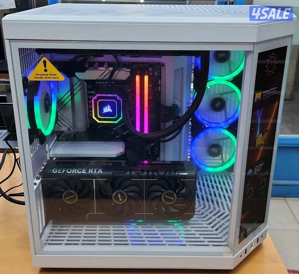 للبيع بي سيCore i7 14Gen /32GB ram/1TB SSD /5070RTX 12 GB كالجديد1