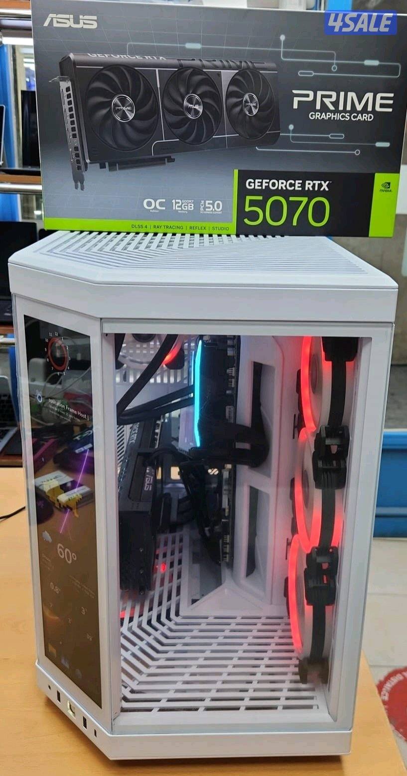 للبيع بي سيCore i7 14Gen /32GB ram/1TB SSD /5070RTX 12 GB كالجديد2