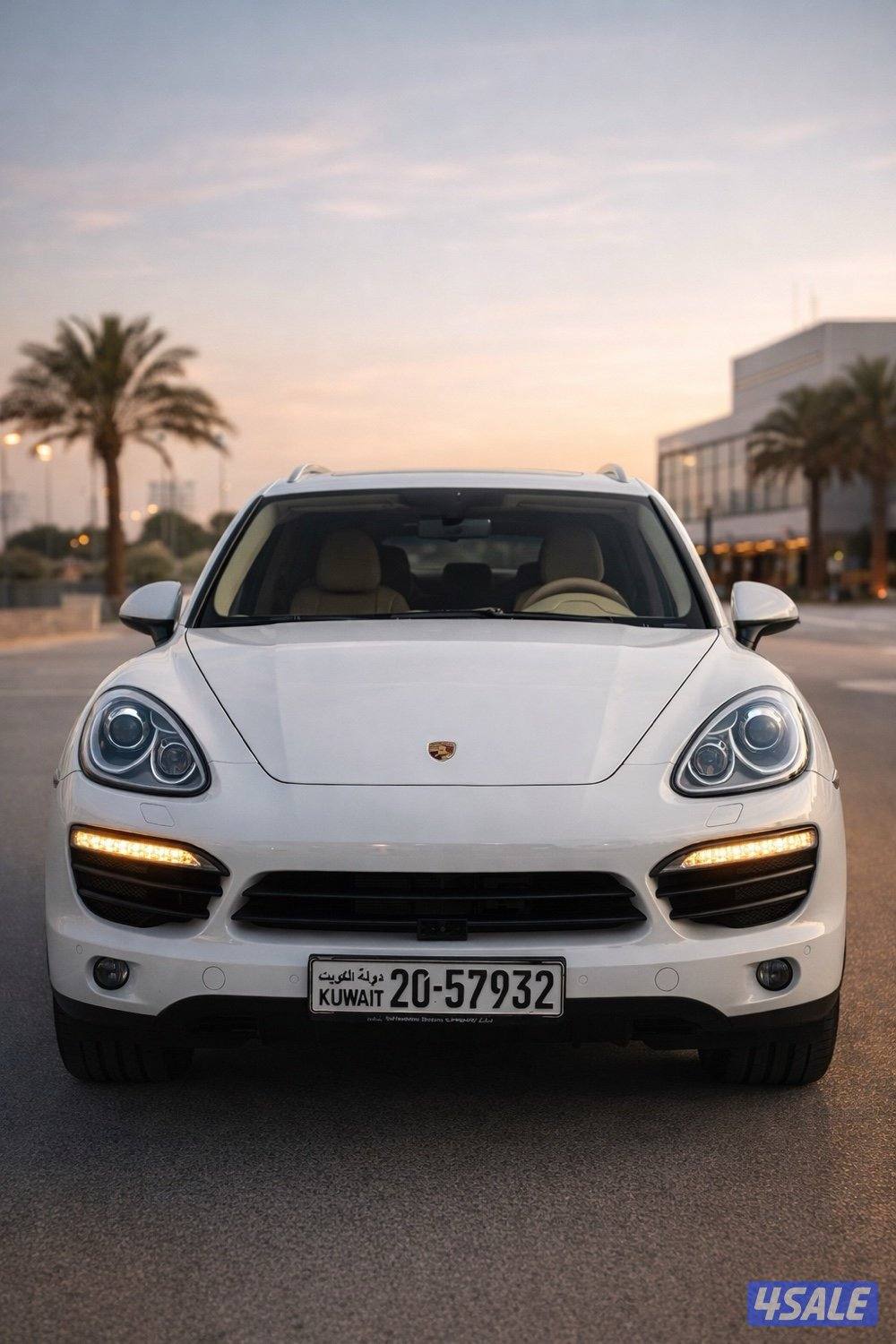 بورش كايين ٢٠١٣  ابيض للبيع كامل المواصفات0