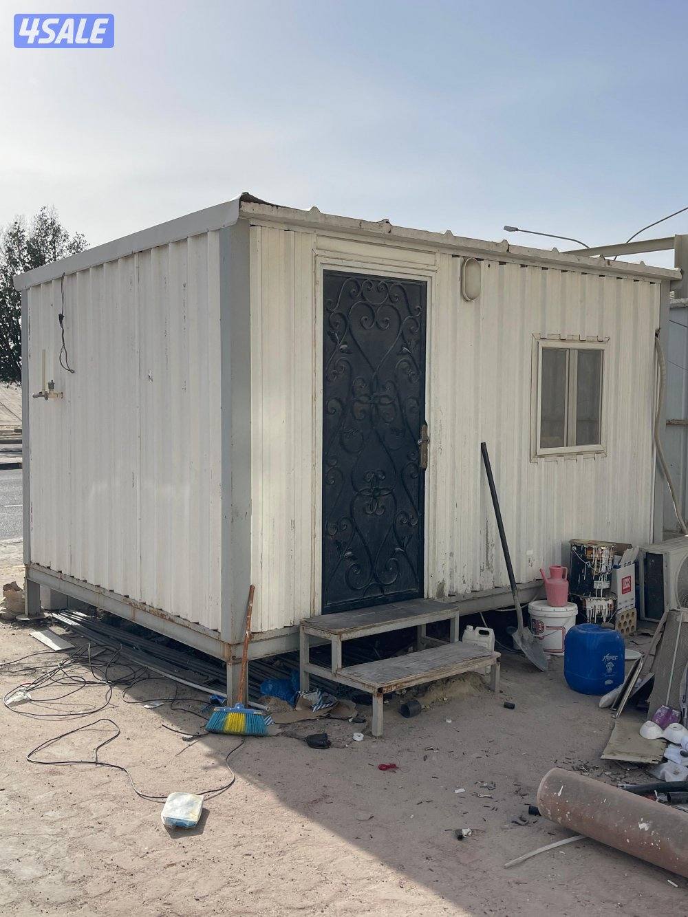 غرفه ساندويتش بانل مع مكيف جيد وسخان ماي0