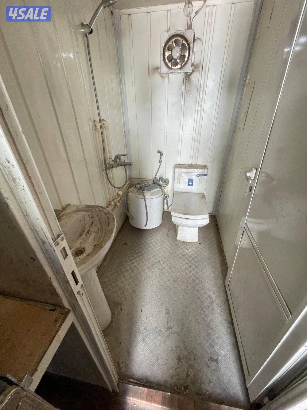 غرفه ساندويتش بانل مع مكيف جيد وسخان ماي3