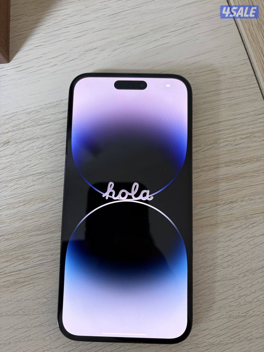 للبيع ايفون 14 برو ماكس بدون كرتون والبطاريه 84 السعه 265 GB1