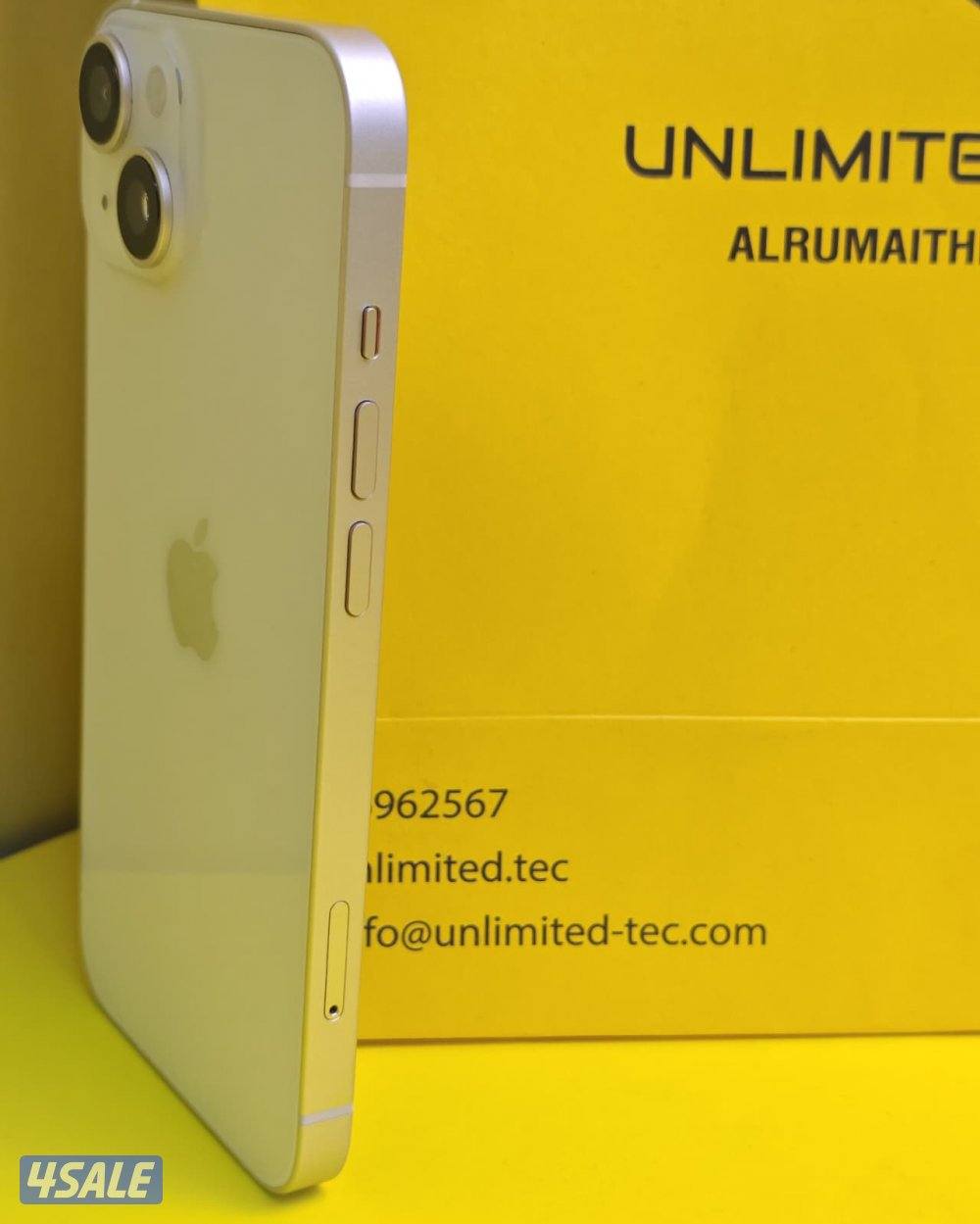 ايفون 14 – 128 جيجا – ستارلايت (أبيض)  iPhone 14 128GB Starlight5