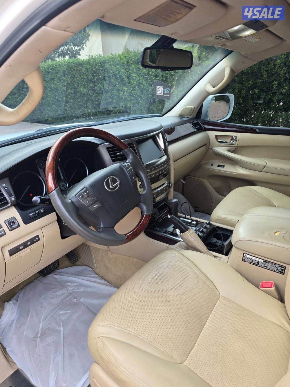 للبيع لكزس موديل ٢٠٠٩ ماشي ٤٧٠ وراد الساير صبغ الوكاله بلكامل اربع توا2