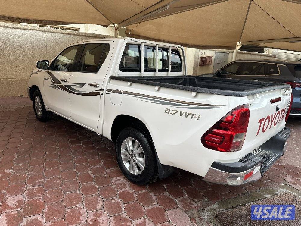 وانيت تيوتا هايلوكس 2017 شرط الفحص بحاله ممتازه تماتيك من غير دبل4