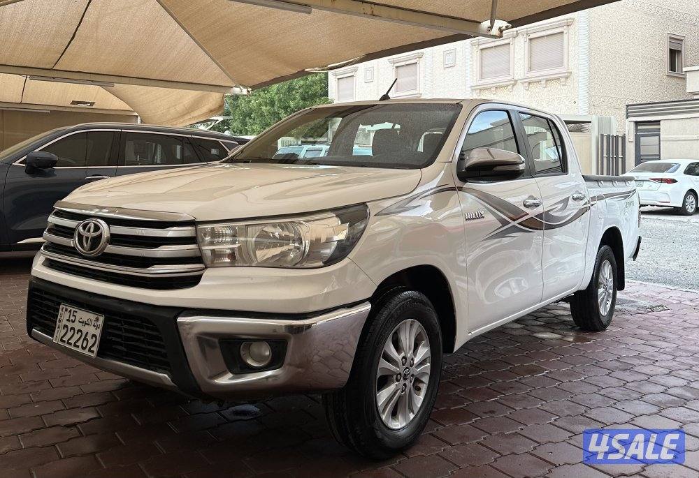 وانيت تيوتا هايلوكس 2017 شرط الفحص بحاله ممتازه تماتيك من غير دبل5