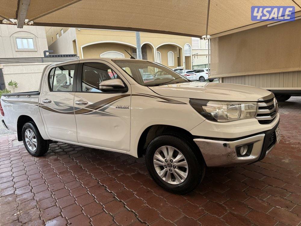 وانيت تيوتا هايلوكس 2017 شرط الفحص بحاله ممتازه تماتيك من غير دبل6