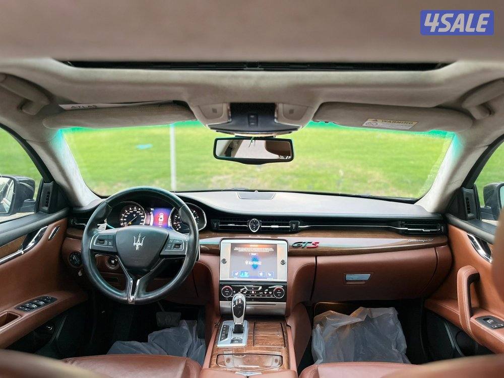 مازيراتي كواترو GTS موديل 2014 / بحاله ممتازه9