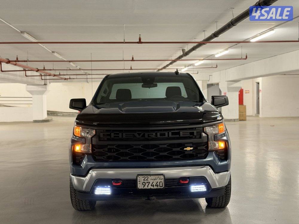 سلفرادو موديل 2024 عداد 23 الف KM صبغ الوكاله تحت الكفاله نقبل تثمين1