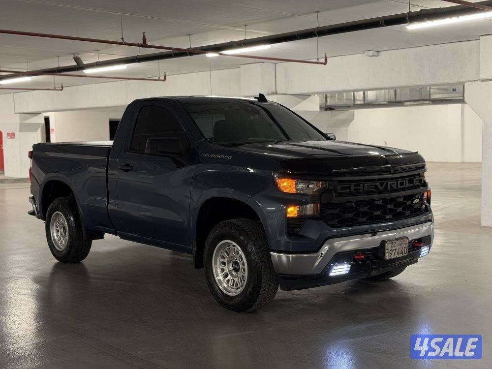 سلفرادو موديل 2024 عداد 23 الف KM صبغ الوكاله تحت الكفاله نقبل تثمين4