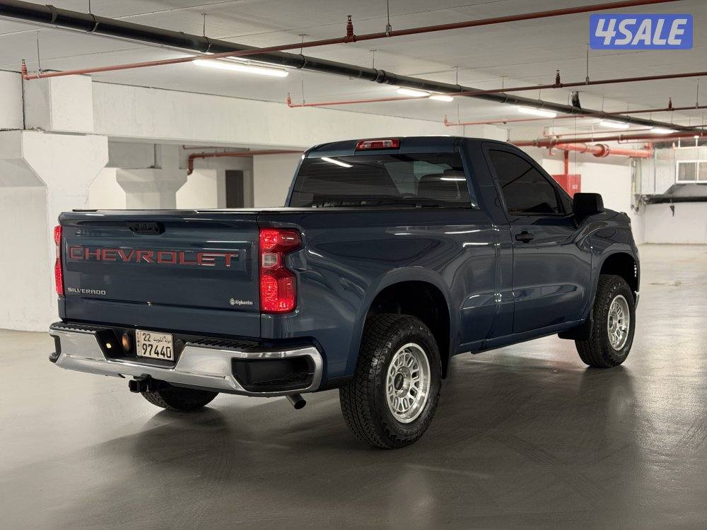 سلفرادو موديل 2024 عداد 23 الف KM صبغ الوكاله تحت الكفاله نقبل تثمين5