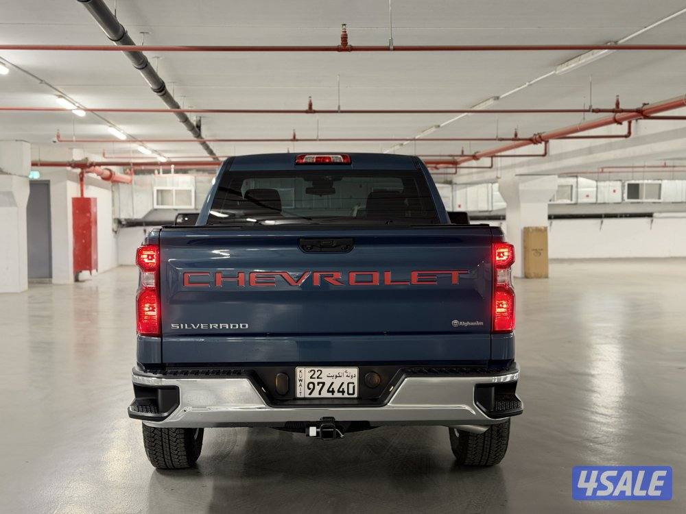 سلفرادو موديل 2024 عداد 23 الف KM صبغ الوكاله تحت الكفاله نقبل تثمين7