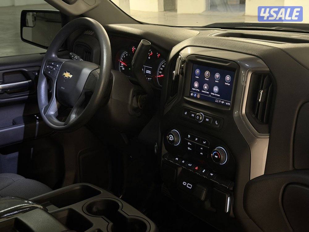 سلفرادو موديل 2024 عداد 23 الف KM صبغ الوكاله تحت الكفاله نقبل تثمين8