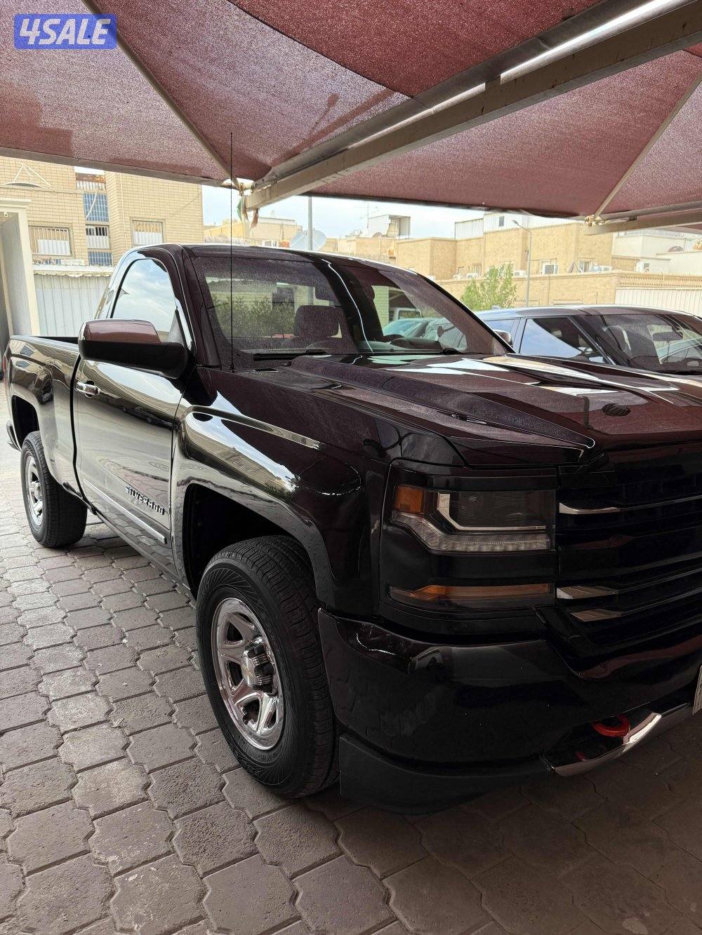 سلفرادو موديل 2017 حجم 1500 ماشي 250 الف0