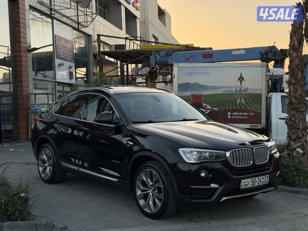 بي ام دبليو X4 موديل 2017 وكالة الكويت الغانم صبغ الوكاله بحاله وكاله5