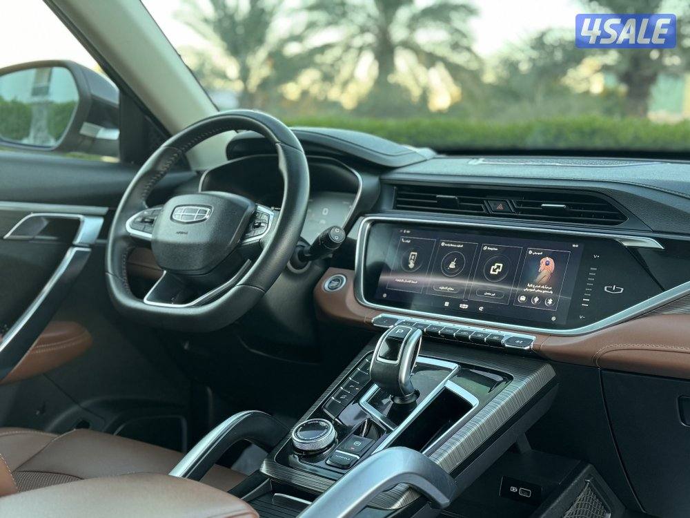 جيلي ازكارا موديل 2021 بحاله ممتازه جدا وشرط الفحص13