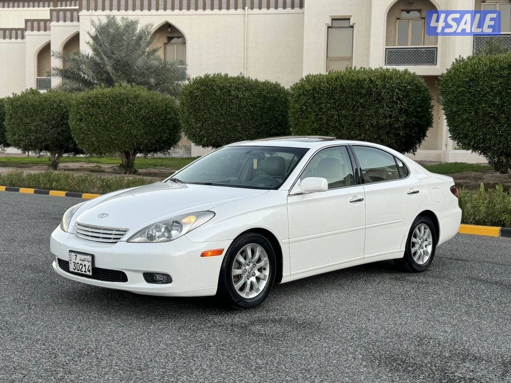 لكزس ES300 موديل 2004 صبغ الوكاله عداد 1000