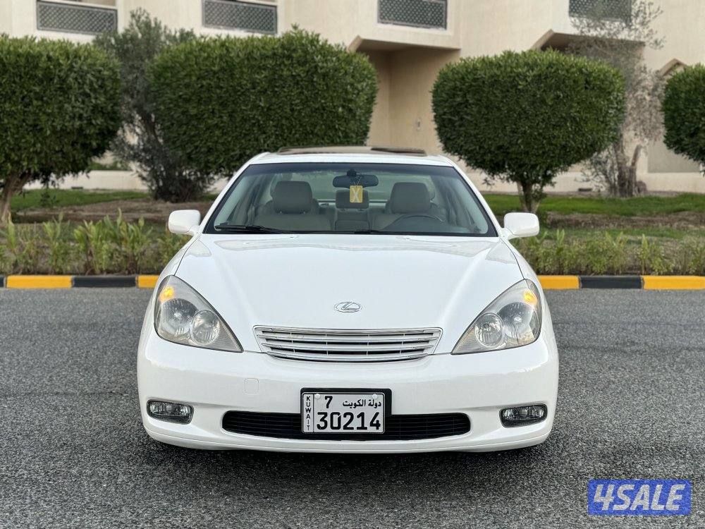 لكزس ES300 موديل 2004 صبغ الوكاله عداد 1002