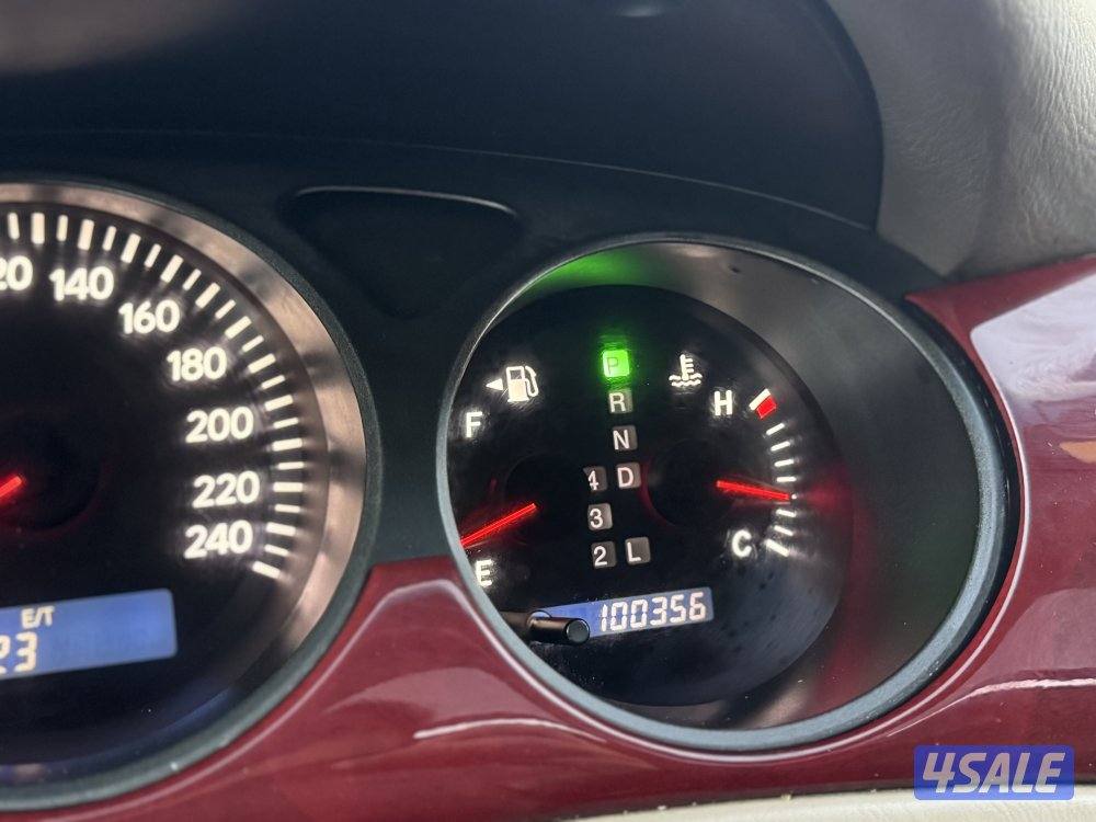 لكزس ES300 موديل 2004 صبغ الوكاله عداد 10014