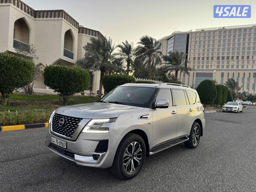 باترول تيتانيوم V8  بحاله الوكاله 20230