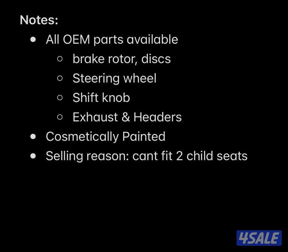 للبيع BRZ  قير عادي سوبر چارج نظيف12