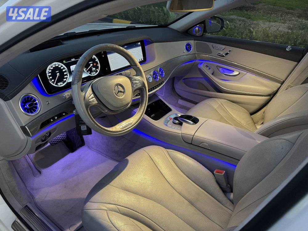 مرسيدس S400 الدرجة الاولى عداد 837