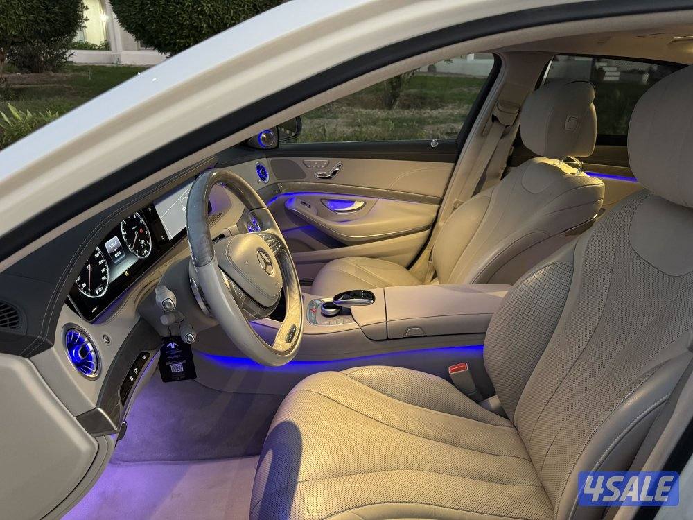 مرسيدس S400 الدرجة الاولى عداد 838