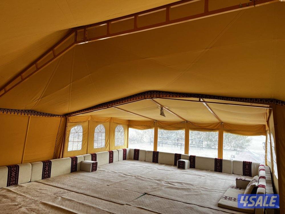 للبيع خيمة الصباح.مع مشب3