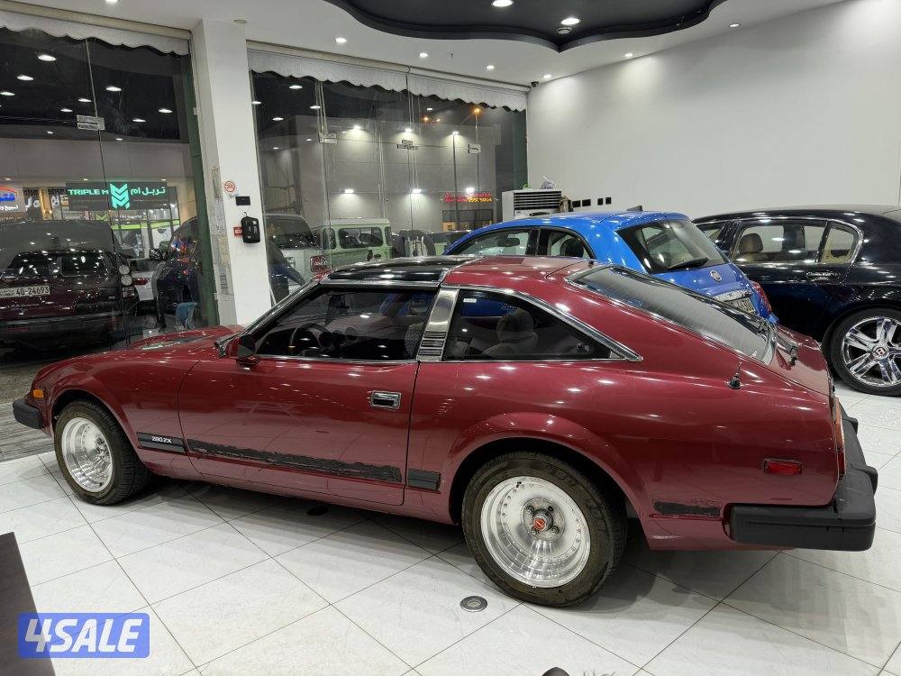 نيسان ZX280 موديل 1981 فورسيت فتحتين قير عادي بحاله ممتازه نقبل تثمين2