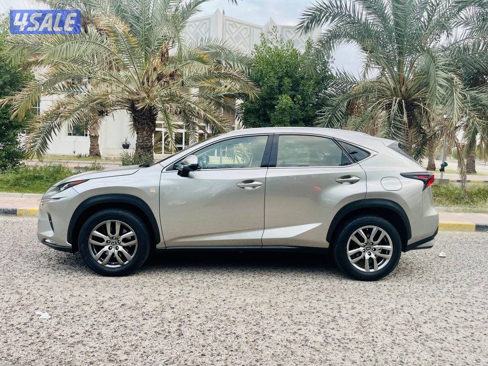 للبيع لكزس NX300 موديل 2018 لون تيتانيوم داخليه تان5