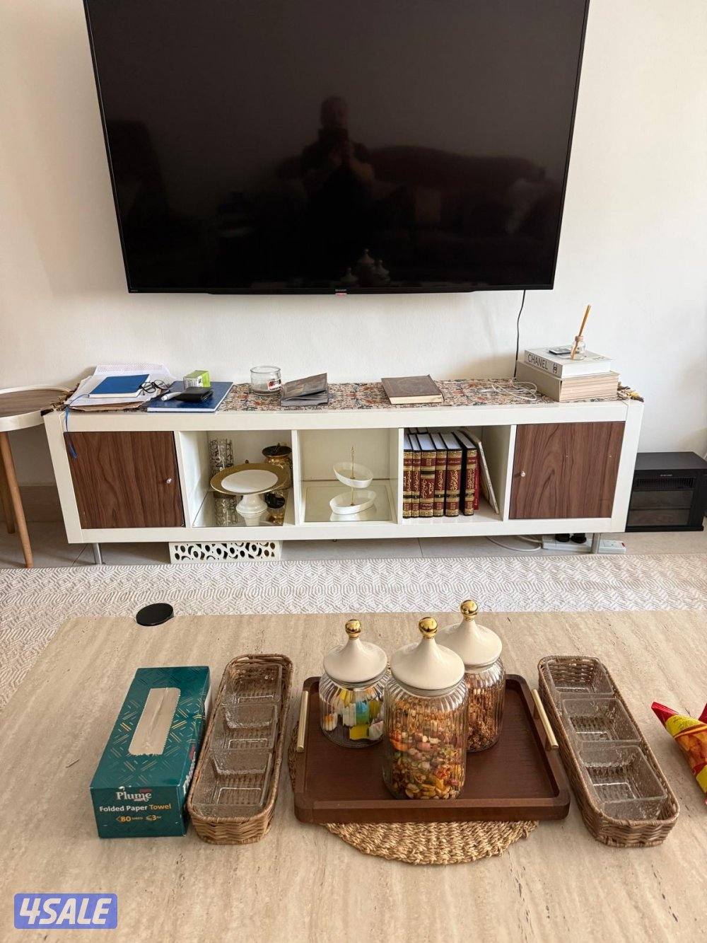 طقم كنب - طاولة وسط -طاولة جيمينج - ايرفراير جديد  تلفزيون  مع طاولة1