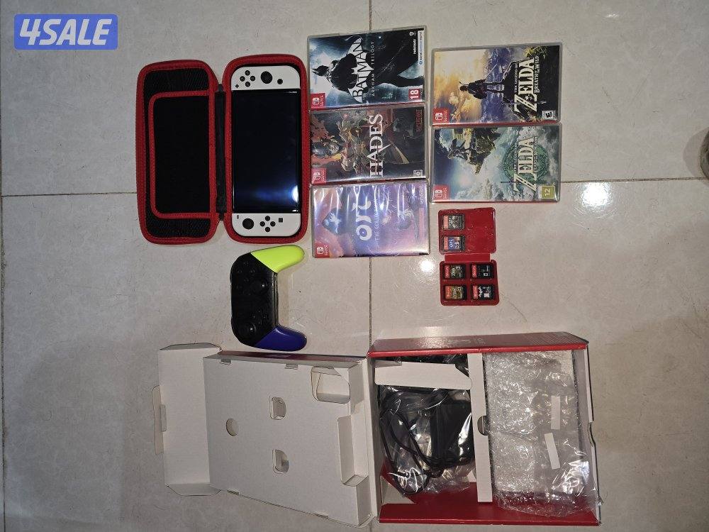 nintendo switch oled in very good condition0