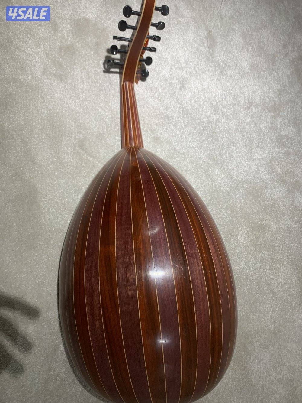 عود للبيع نغم الخليج الظهر خشب الورد الوجه سيسم وعاج  المفاتيح ابانوس2