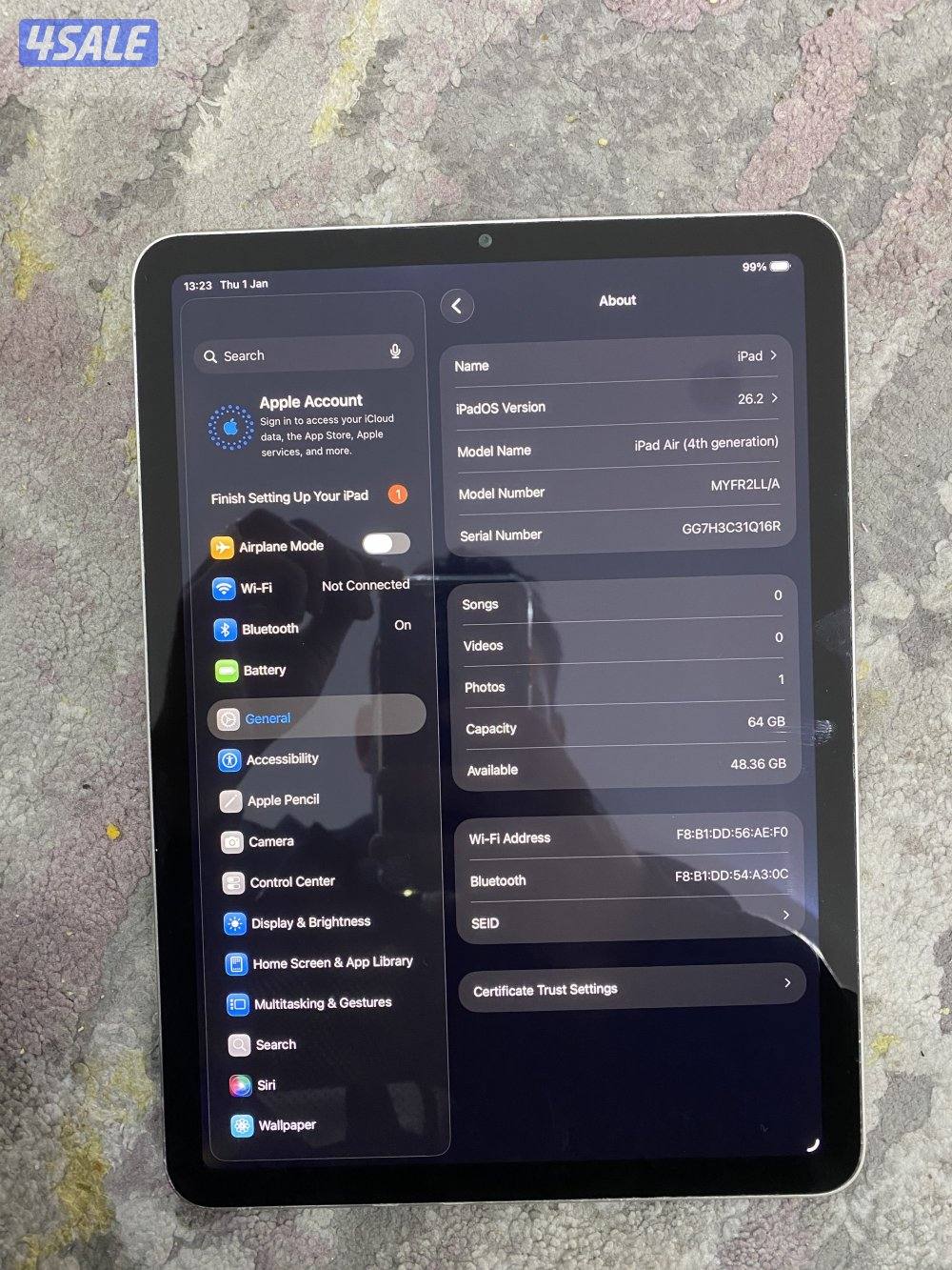 ايباد اير ٤ ٦٤ جيجا5