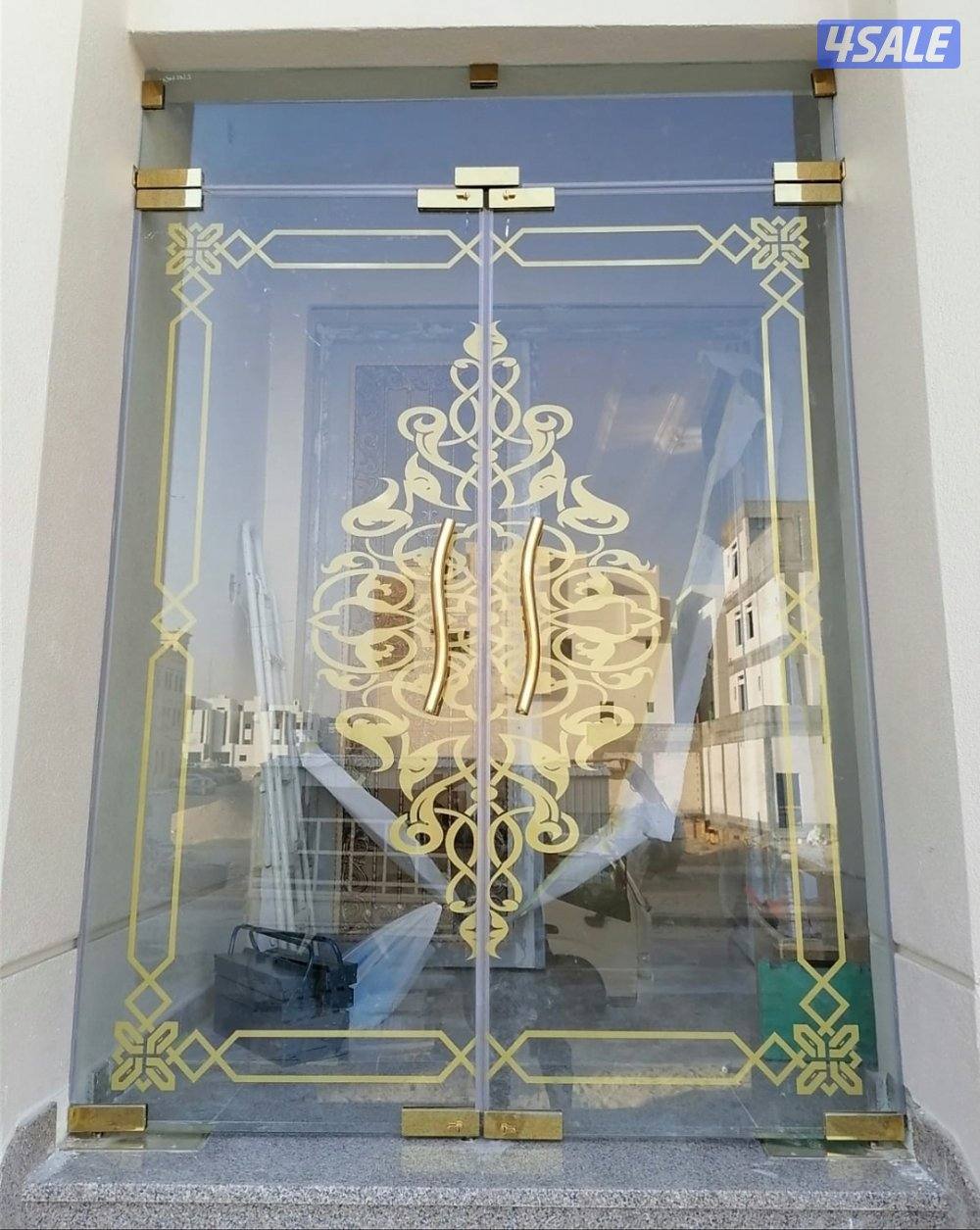 زجاج سكوريت ومرايا شور وجهات منازل وجهات محلاات درايش الوان12