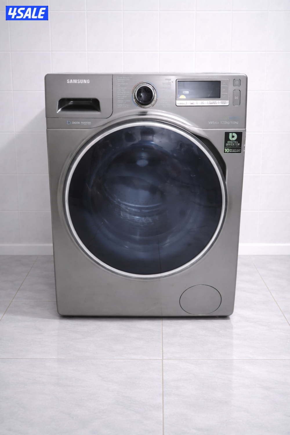 غساله سامسونج تنشيف كامل بحاله ممتازه جدا2