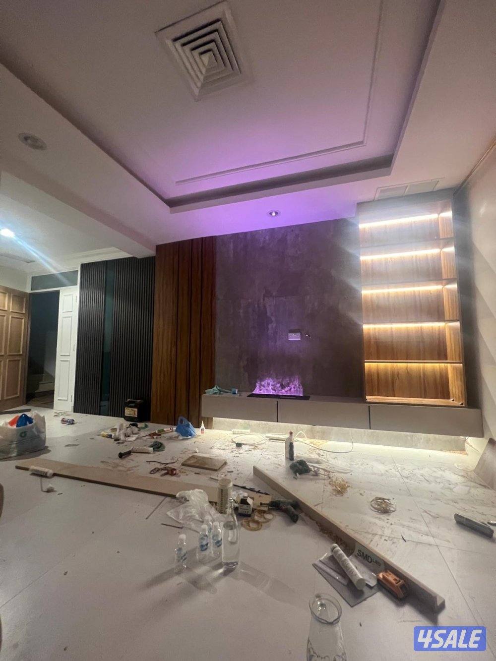 صباغ خشب ونجار صبغ باب كبتات وغرفة نوم7