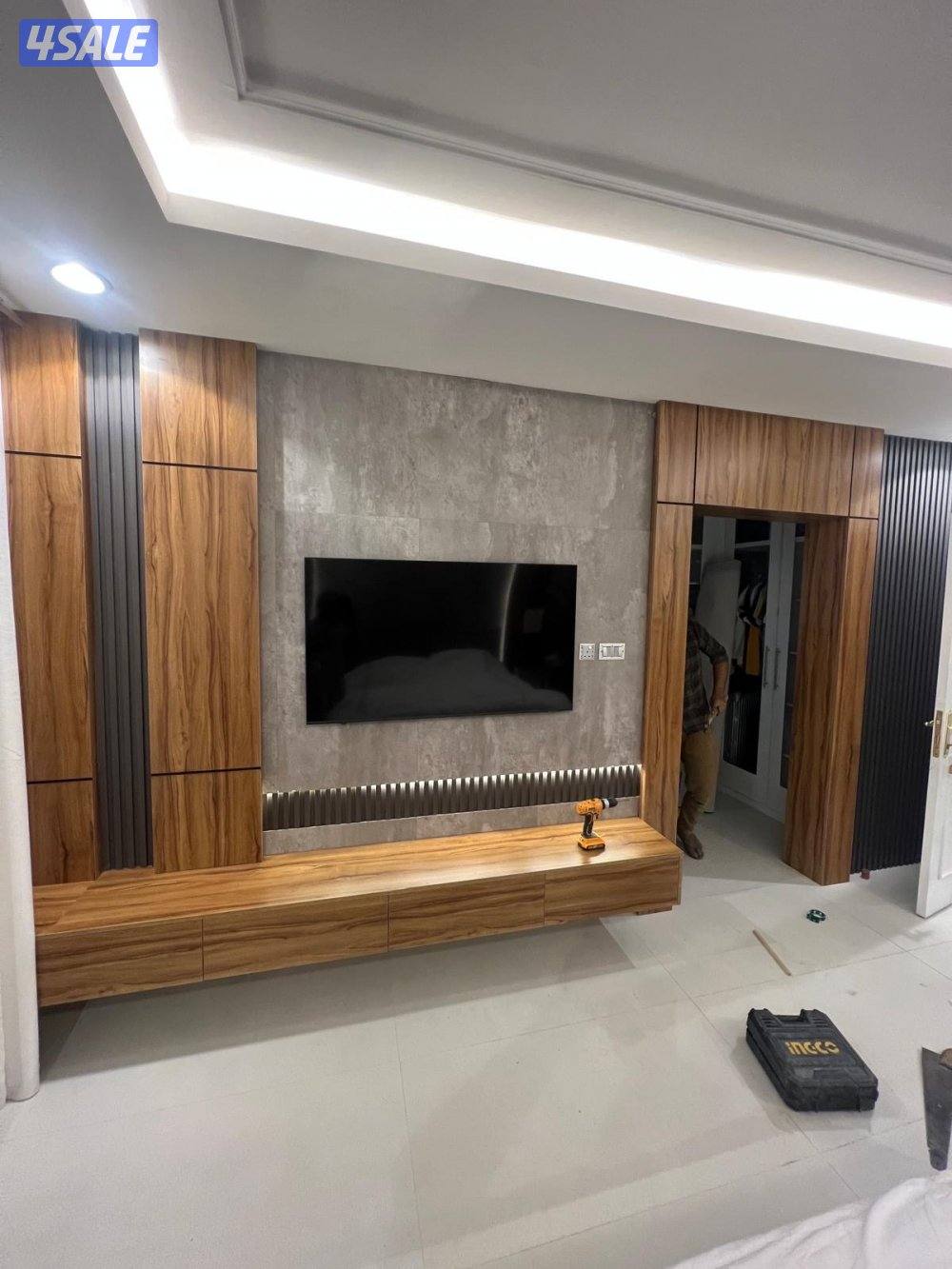 صباغ خشب ونجار صبغ باب كبتات وغرفة نوم15