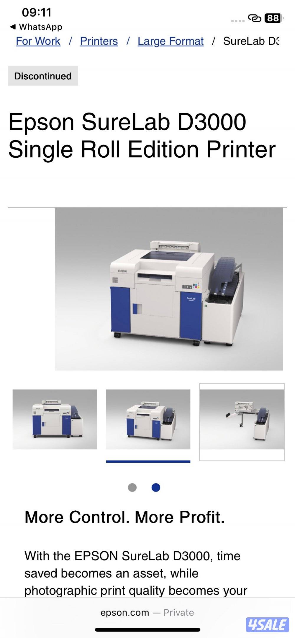 printer epson d30000