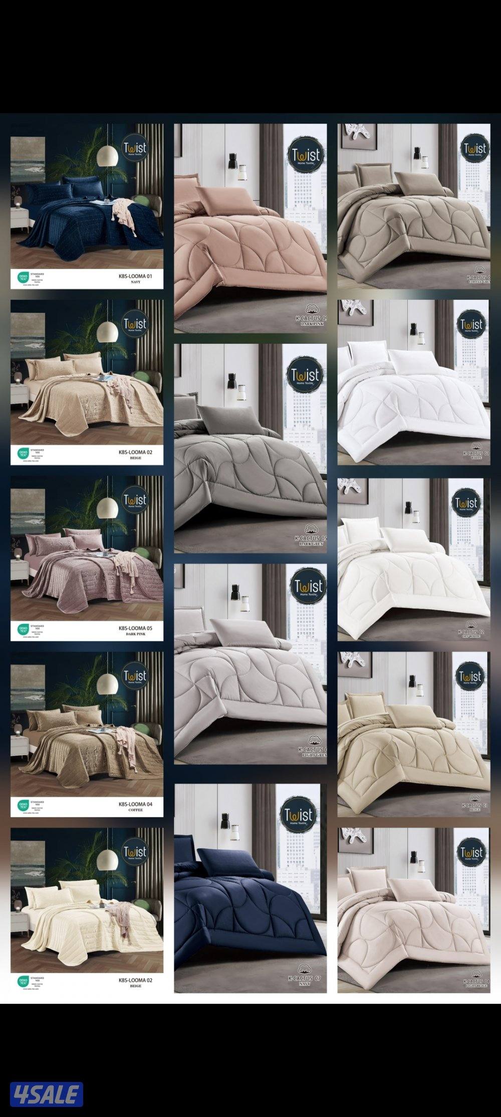 أحدث تشكيلة من الديباجات والمخاد الفندقي والطبي وعازل البلل1