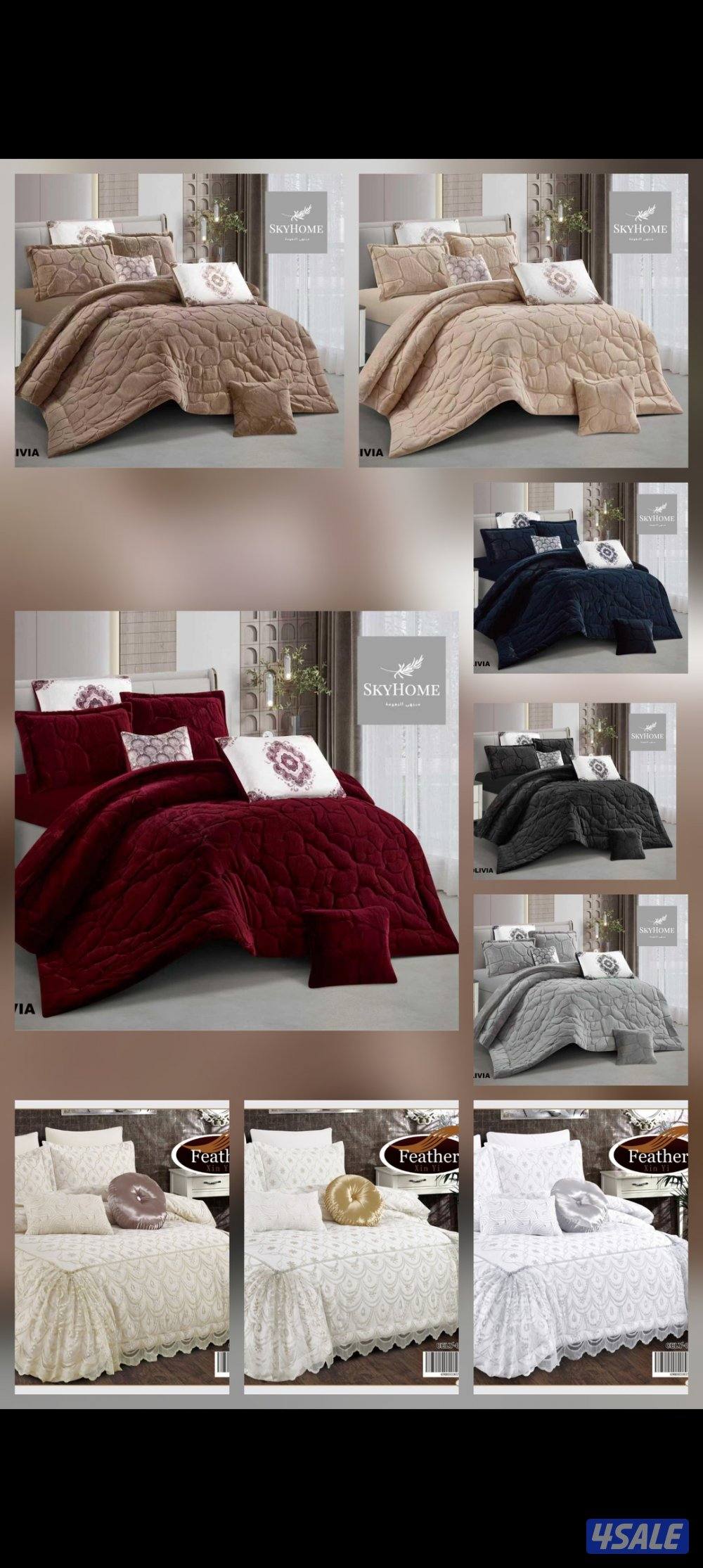 أحدث تشكيلة من الديباجات والمخاد الفندقي والطبي وعازل البلل3