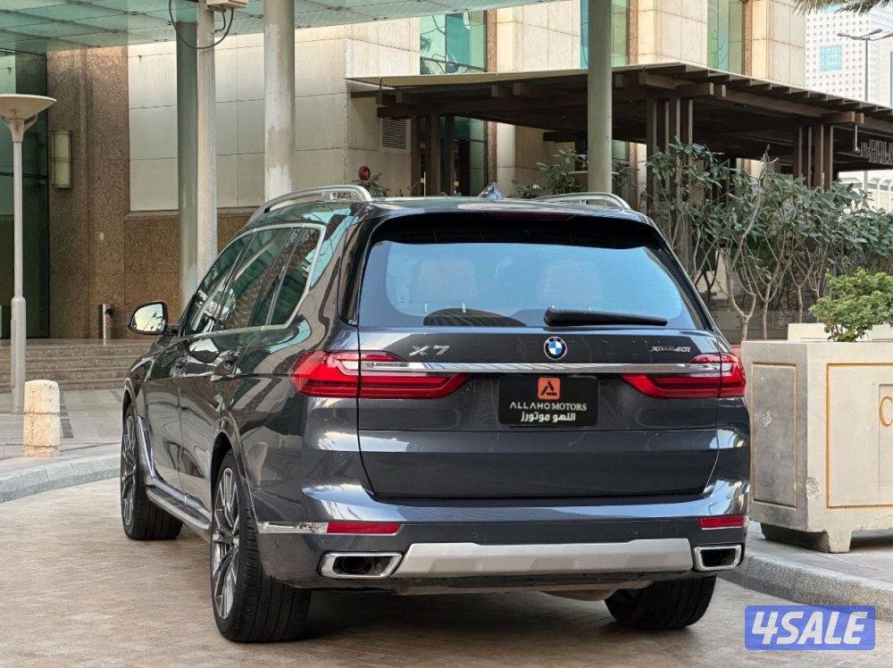 بي ام دبليوX7 INDIVIDUAL موديل2019 عداد74الف وارد الغانم سيرفس منتظم3