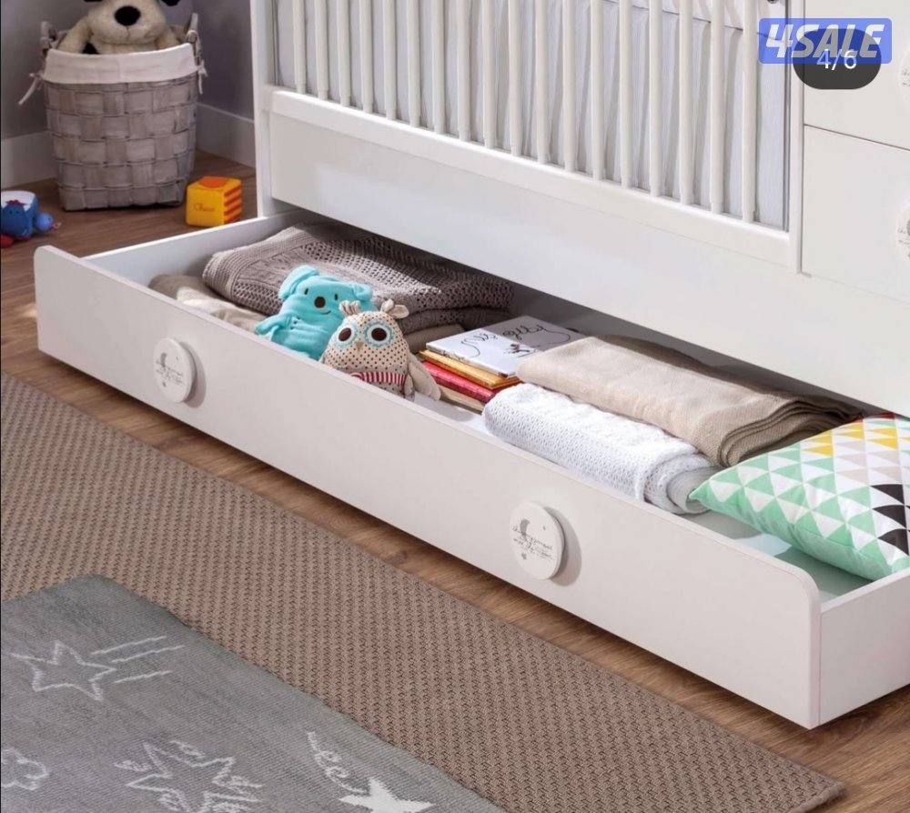Baby Bed with two comodinas0