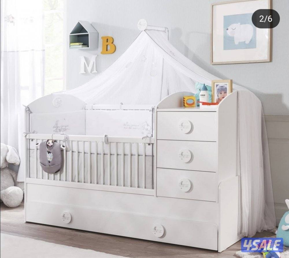 Baby Bed with two comodinas2