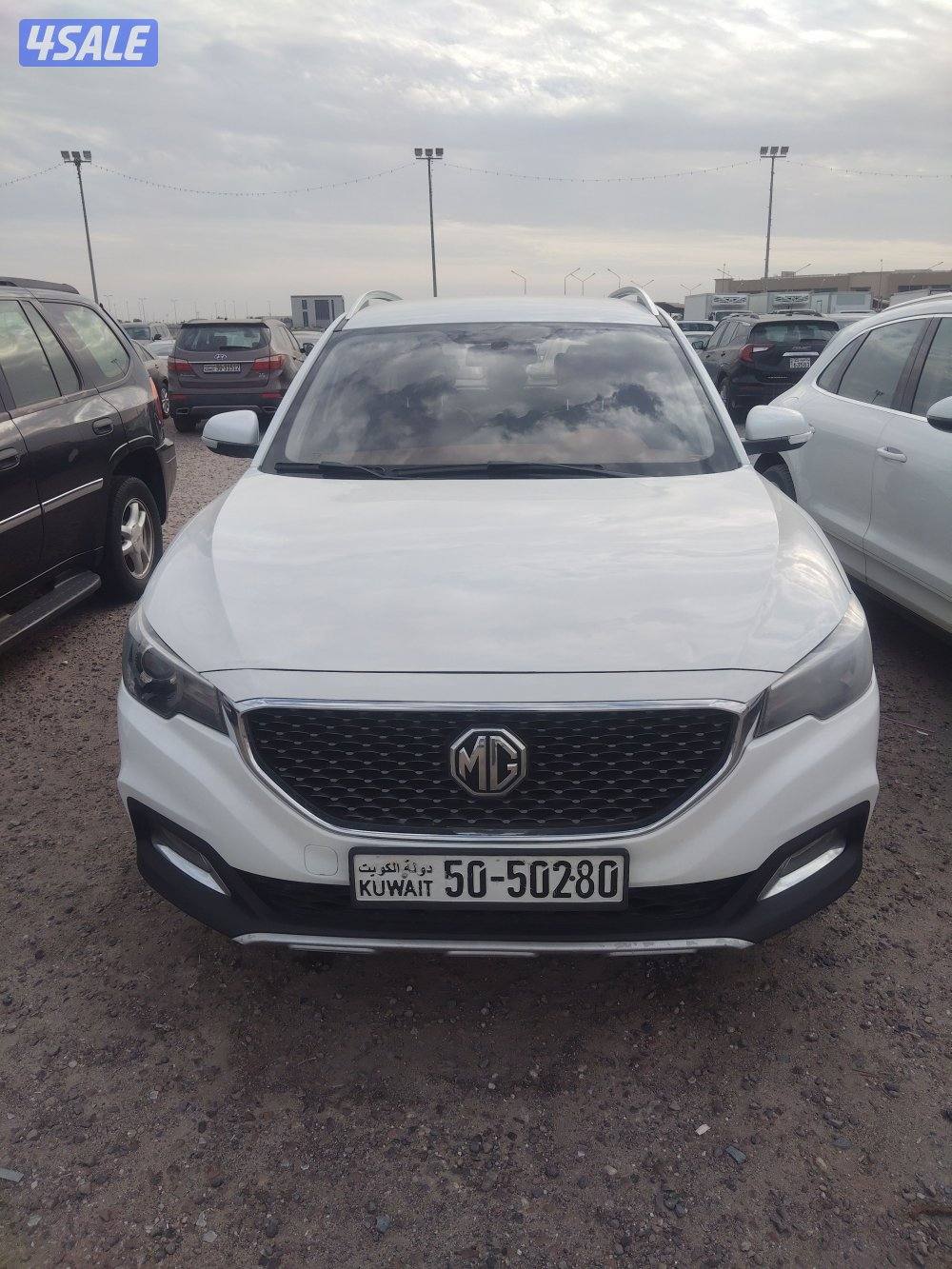 ام جي زد اكس تي موديل 2019 لون ابيض عداد 130 الف بحاله ممتازة شاشة0