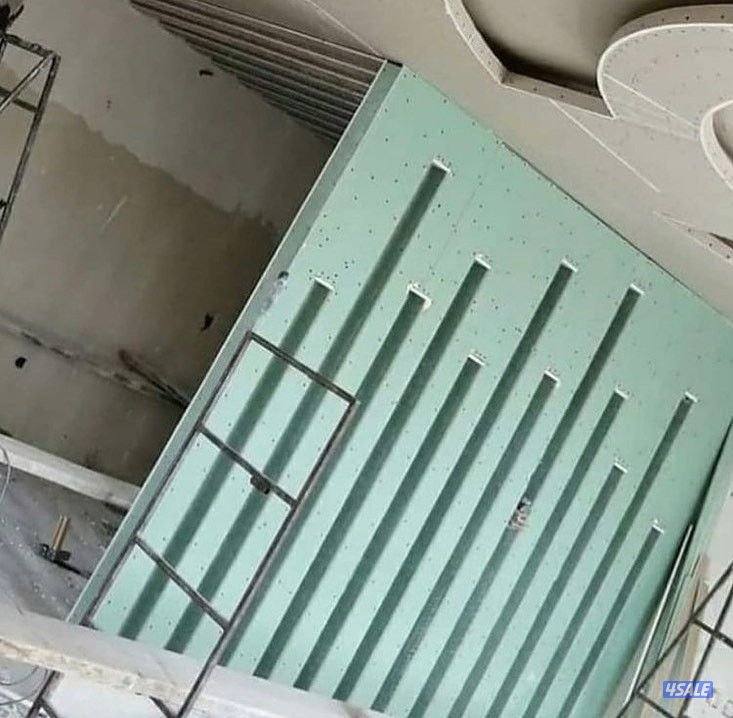 جبس بورد اسمنت بورد  قاطع جبسمورد  سقف جبس بورد  سقف مخفي امريكي7