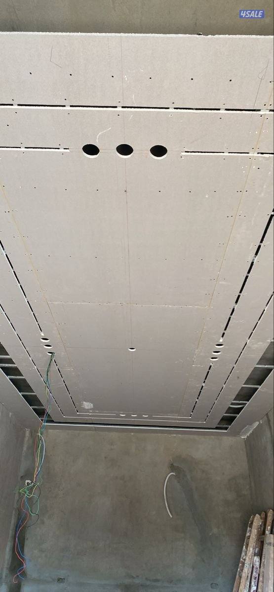 جبس بورد اسمنت بورد  قاطع جبسمورد  سقف جبس بورد  سقف مخفي امريكي8