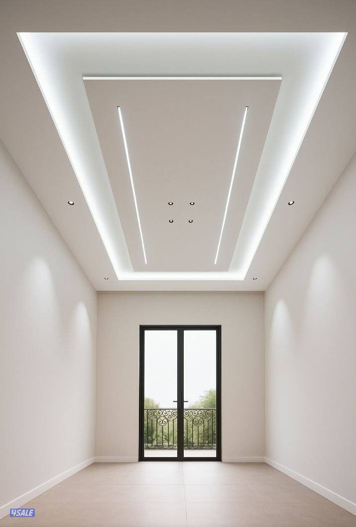 جبس بورد اسمنت بورد  قاطع جبسمورد  سقف جبس بورد  سقف مخفي امريكي10