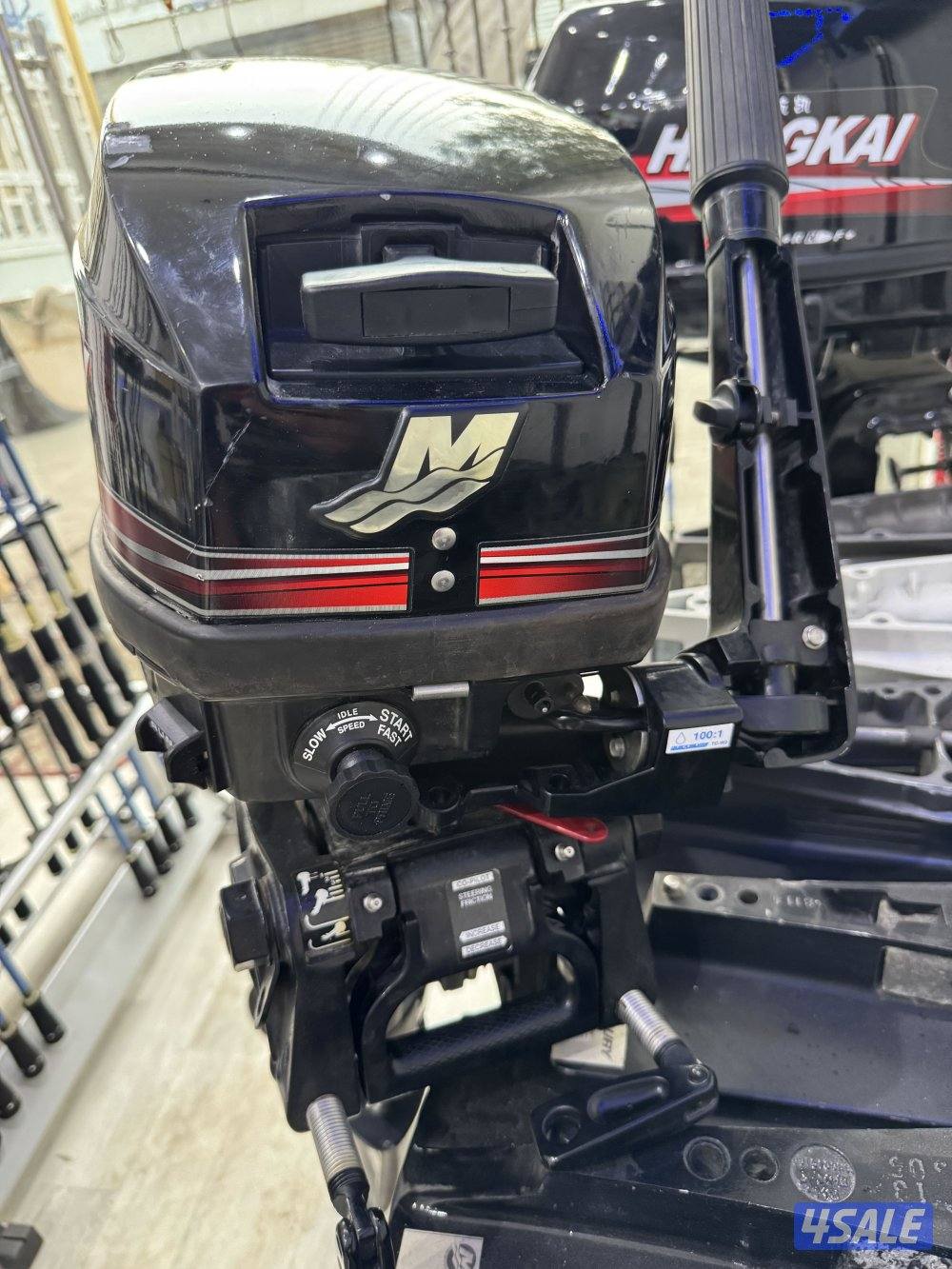 للبيع مكينة ميركوري 10 حصان موديل 20066